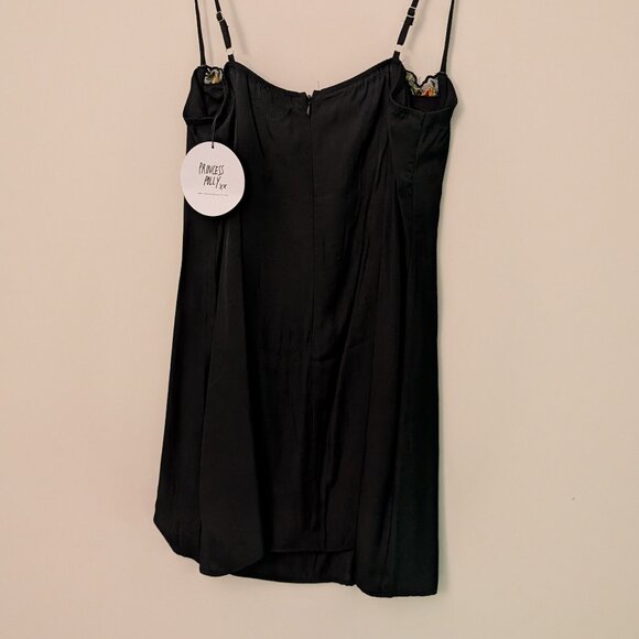 Princess Polly Black Mini Dress with Floral Accents - Picture 11 of 11